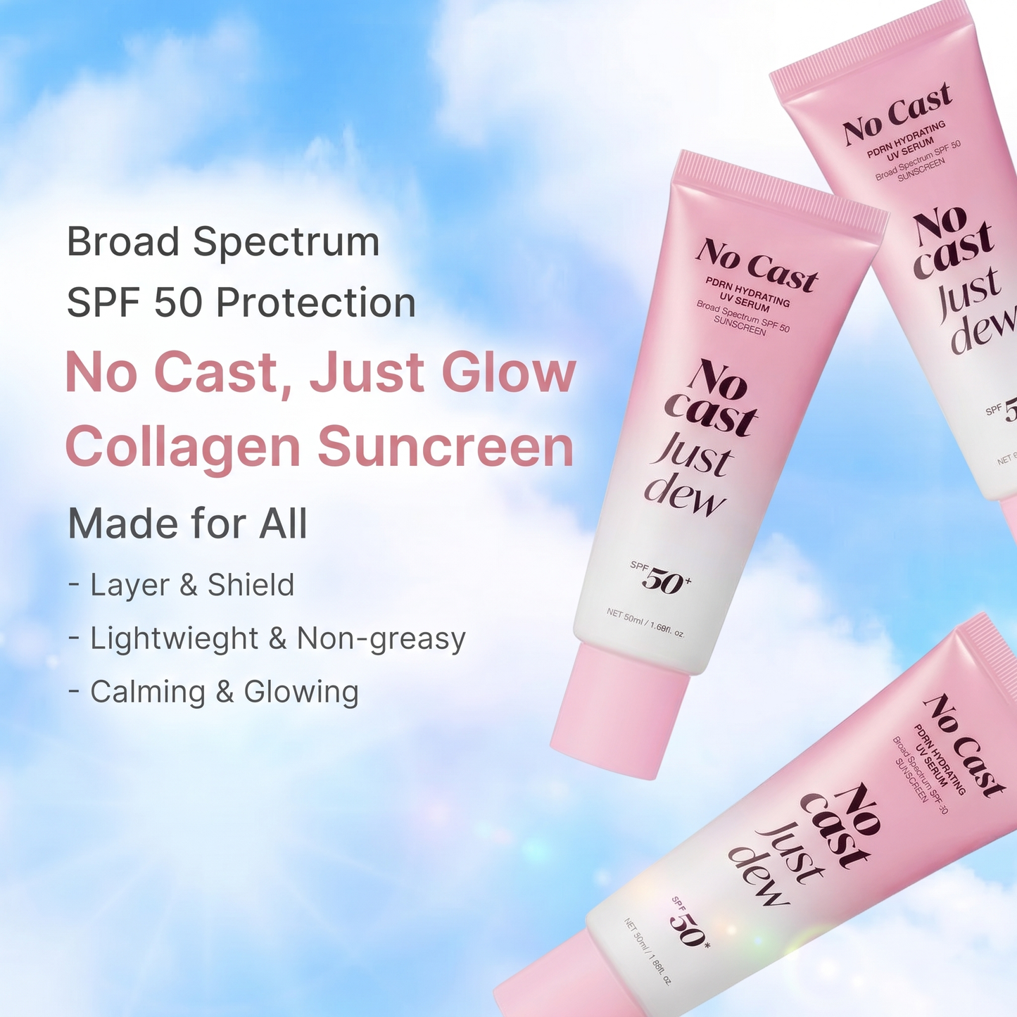 PDRN Hydrating UV Sun Serum